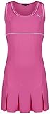 Girls Pink tennis dress with underpants Kids Tennis Dress Junior Netball Dress Golf dress Sportswear