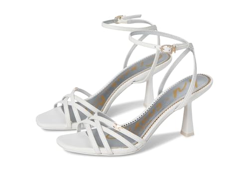 Circus NY by Sam Edelman Women’s Kenzie Heeled Sandal, Bright White, 8