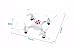 Mini RC Quadcopter,TeckEpic H8 Mini Drone Flying Toy Headless Mode 2.4G 4CH 6 Axis Gyro RTF RC Helicopter-White