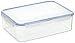 (Pack of 4) LOCK & LOCK Airtight Rectangular Food Storage Container 54.10-oz / 6.76-cup