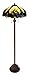 Chloe Lighting CH18780I-FL2 Tiffany-Style 2-Light Floor Lamp with 18-Inch Shade