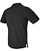 HAZARD 4 Quickdry Undervest Battle Polo Tactical Velcro-Arm-Patch Plain Front Breathable Shirt, Black, X-Large
