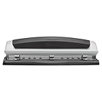 Swingline Desktop Hole Punch, Precision Pro, 2 - 3 Holes, 10 Sheet Capacity, Adjustable Centers (74037)