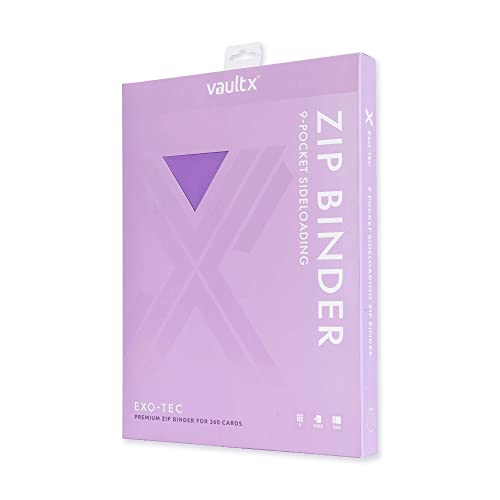 Vault X Premium Exo-Tec Zip Binder 9 Pocket, 20 Double-Sided Pages, 360  Side-Loading Slots for Board, Collectible or Trading Card Game Protective  Folder Album in Kenya | Whizz Albums