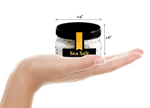 Himalayan Kala Namak Fine Salt - All-Natural Black Rock Salt Harvested from the Himalayan Mountains - Gluten-Free, No MSG, Non-GMO - Preferred By Vegans & Vegetarians - Stackable Jars (8 total oz.) - Thumbnail 3