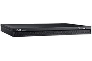 FLIR Digimerge DNR7244 4K HD Security NVR, 24 Channel, 24 PoE Port, 2 HDD Slot, Supports 720p/1080p/3MP/4MP/2K/5MP/8MP/4K Flir, Lorex, and Dahua IP Cameras, Dahua DMSS, Black, 4TB Preinstalled