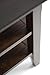 SIMPLIHOME Bedford SOLID WOOD Universal TV Media Stand, 53.9 inch Wide, Living Room Entertainment Center, Storage Cabinet with Glass Doors, for Flat Screen TVs up to 60 inches in Dark Tobacco Brown