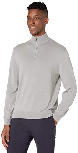 Callaway Men's Swing Tech Blocked 1/4 Zip Long Sleeve Golf