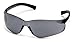 Pyramex ZTEK S2520S Gray Safety Glasses w/ Gray Lens, 1 Box / 12 Pairs
