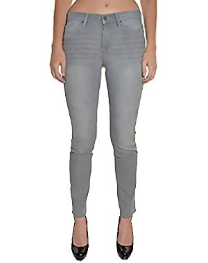 Womens Ultimate Skinny Jeans, Grey, 12x30