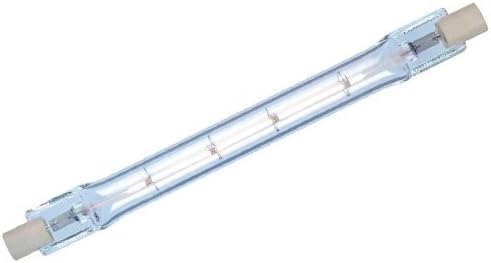 150W Type-J 4 3/4 Inch 118mm T3 R7S RSC Quartz Halogen Lamps Double Ended Contact 120V (4/pack)