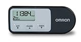 Omron HJ-321 Tri-Axis Pedometer, Black, Health Care Stuffs