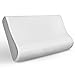 Wonwo Memory Foam Pillow, Orthopedic Sleeping Pillow Contour Cervical Bed Pillow for Neck Pain, Back Stomach Side Sleepers with Washable Pillowcase