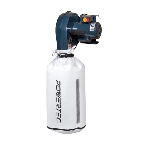 POWERTEC 1 HP Wall Mount Dust Collector