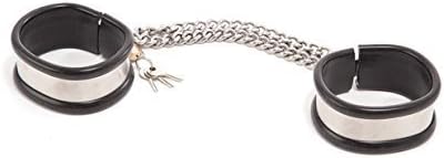 Rapture Novelties Steel Band Ankle Shackles Large by Rapture Novelties