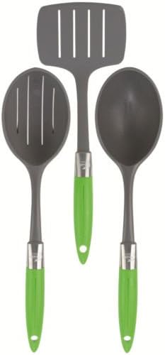 New Jokari Healthy Steps Portion Control 3pc Spoon &amp; Spatula Serving Set