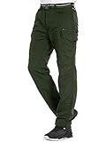 Asfixiado Men’s Tactical Pants Outdoor Adventure Rugged Hiking Camping Durable UPF 50+ Quick Dry Cargo Trousers #6055