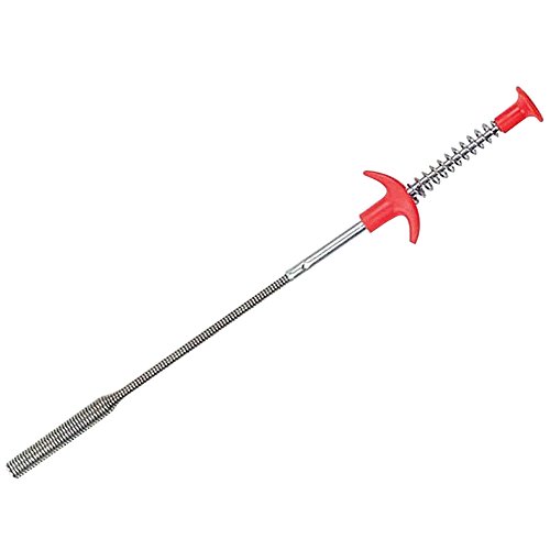 Zeroyoyo Flexible Pick Up Tool Retractable Claw Retriever Stick Use To Drains, Sink, Toilet & Clean Dryer Vents
