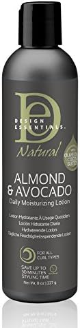Design Essentials Natural Almond & Avocado Collection Lotion, 8 Oz