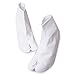 SSJ:Japanese Kimono Socks White Tabi [5.5-7.5/7.5-9.5 ] (7.5-9.5, White)