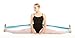 The PlumBand Stretch Band for Dance and Ballet – Premium Gift-Ready Package - Sizes for Kids & Adults – Improve Your Splits, Flexibility and Strength with Stretching (Sky Blue, Small)