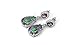 Aurora Tears Women Multicolored Rainbow Topaz Gemstone CZ Earrings Drop DE0008M