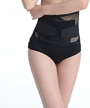 Mrsdressshop Women’s Adjustable Postpartum Girdle Stabilizing Mesh Waist Supporter Back Support Brace with 4 Steel Plates, 1 Piece (M)