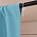 NICETOWN Blackout Curtains Window Draperies - Window Treatment Thermal Insulated Solid Room Darkening Drapes for Bedroom (Teal Blue, Set of 2, 42 by 84 inches Long)
