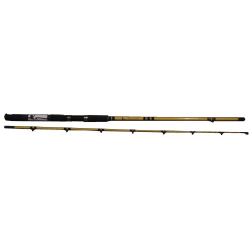 UPC 047708545631, Eagle Claw Medium Heavy Water Eagle Casting Rod, 2 Piece (Yellow, 8-Feet)