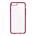 LUVVITT [ClearView] Hybrid Scratch Resistant Back Cover with Shock Absorbing Bumper designed for Apple iPhone 6/6s (4.7) Transparent Pink