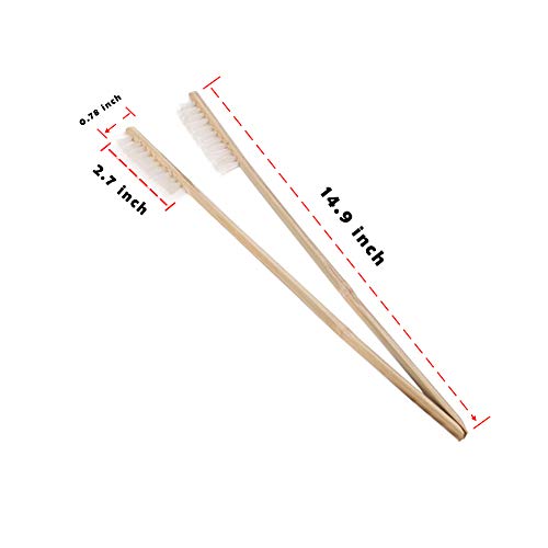 QBLEEV Bird Cage Long Handle Bird Cleaning Brush [2 Pack ]