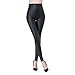 FOMANSH Women’s Faux Leather Leggings High Waisted Sexy Stretchy Black Legging Pants Tights …