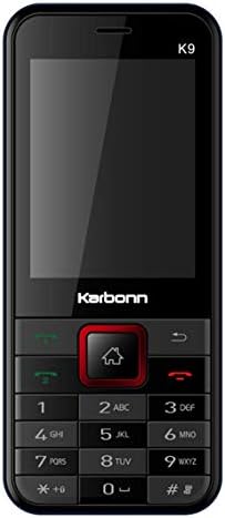 KAPILTRADERS Karbonn K9 Phone (Black and Red)