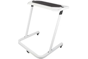 RAD Cycle Products Adjustable Bike Desk - Rolling Laptop Cart for Stationary Bike or Trainer - Exercise While Working or Watching TV - Standing Desk