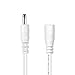 Ganewry Universal DC 5V Power Adapter Extension Cord for IP Camera, Compatible for 5-Volt IP Camera Power Adapter, 1.35mm x 3.5mm Plug, 10 Feet Length(White)