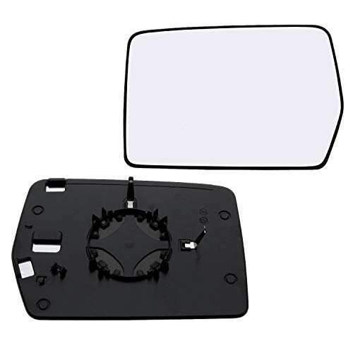 New Replacement Driver Side Mirror Non-Heated Glass With Backing Compatible With 2004-2010 Ford F-150 Sold By Rugged TUFF
