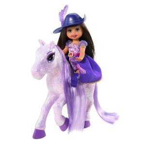 Barbie And The Three Musketeers Mini Kelly Doll And Horse