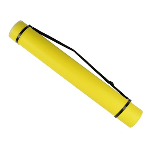 NIHUIFA Poster Tube Extendable Poster Tube with Strap Poster Carrying Case Telescoping Tube Poster Transport Tube for Storage