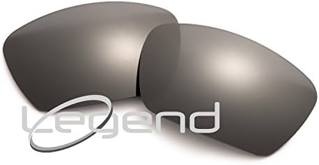 POLARIZED Replacement Legend Lenses For Oakley FUEL CELL - Many Colors (Polarized, Dark Black)