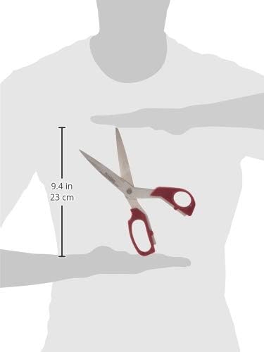 Fackelmann Large Multipurpose Kitchen Scissors, Professional Use Stainless Steel Ergonomic Non-Slip Handle, Green and Red - Image 5