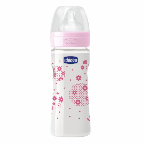 Chicco 250ml Wellbeing PP Bottle (Pink)