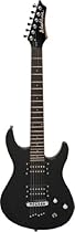 Washburn RX Series RX6B Electric Guitar, Double Cut Bolt, Black
