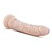 Eden Pleasure Products 8.5 Inch Realistic Anal Dildo with Strong Suction Cup for Beginners - Slim, Tapered, Veined Penis for Vaginal G-spot - Harness Compatible - Sex Toys for Women & Men - Beige