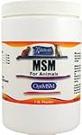 MSM Powder (PurforMSM) for Animals 1-lb. MSM Made in the USA. Ideal for Small Animals (Dogs, Cats).