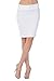 Jubilee Couture Womens Above Knee Short Mini Pencil Skirt Made in USA
