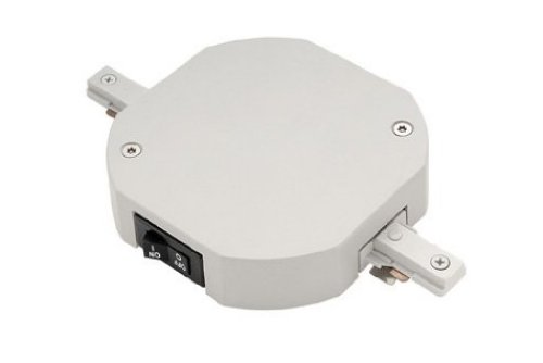 WAC Lighting THL-HI-1-10A-BN H Connector Current Limiter with Switch Track Accessory