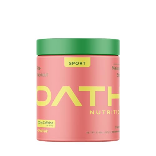 OATH NUTRITION – Sport Pre-Workout – Stim – 25 Servings – Melonade Stand