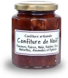 Christmas Jam (Apples, Pears, Cane Sugar, Grape Juice, Nuts, Walnuts, Almonds, Spices)