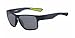 Nike Mavrk Square Sunglasses, Matte Crystal Dark Magnet Grey/Black, One Size