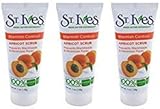 St. Ives Apricot Scrub Blemish Control Unisex 1 Oz Travel Size (Pack of 3)
